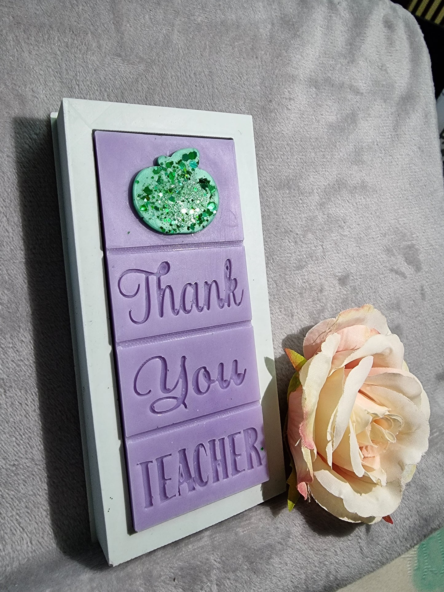 SILICONE MOULD THANK YOU TEACHER - Snap Bar