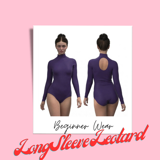 LONG SLEEVE LEOTARD ADFP Beginner Wear Made to Order/Custom