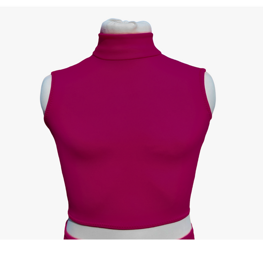 Wine SLEEVELESS TOP - 2-14 Years