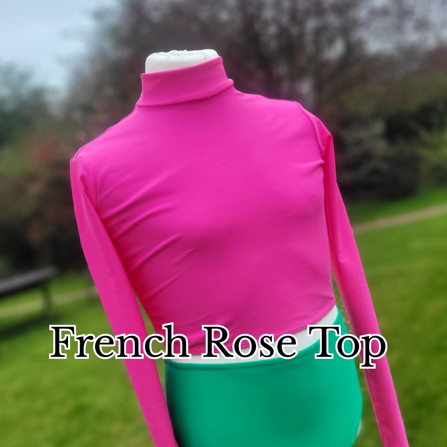 French Roase LONG SLEEVE TOP - 9-10 Years