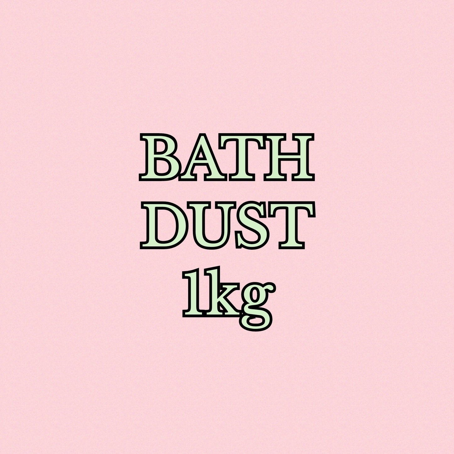 Bath Dust 1kg Tub - WHOLESALE