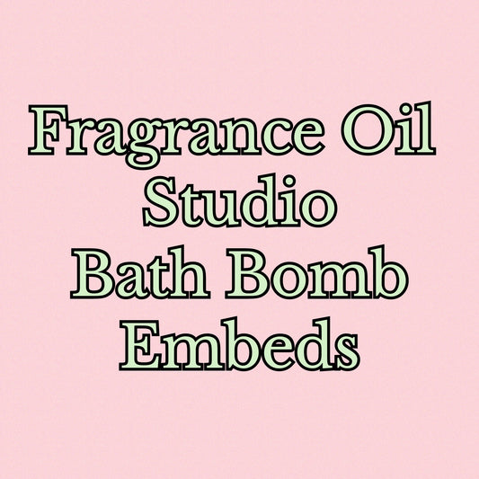 Fragrance Oil Studio Bath Bomb EMBEDS - Blocks