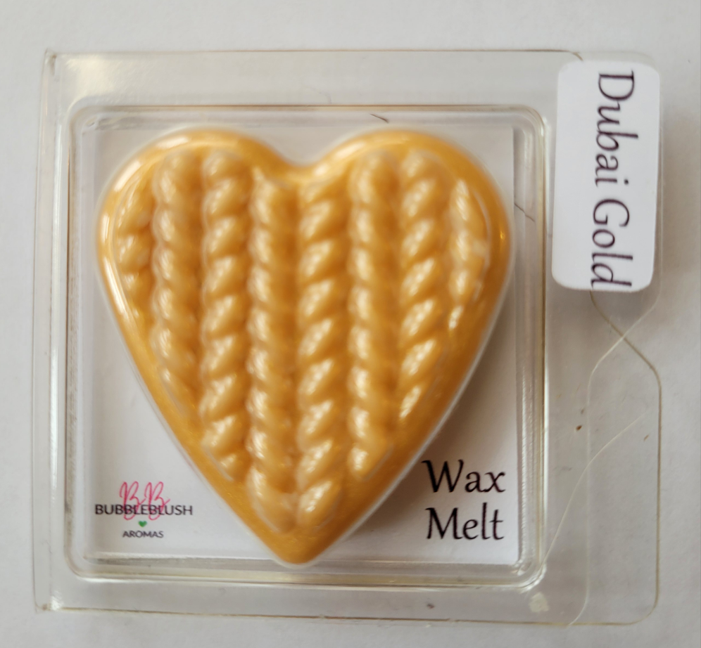 Wax Melt Wool Heart - CUSTOM FRAGRANCE